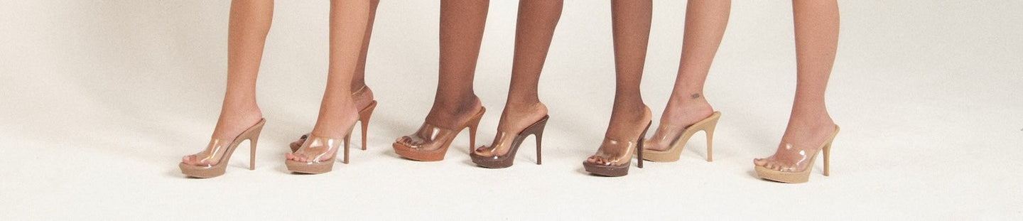 4.5" Nude Heels