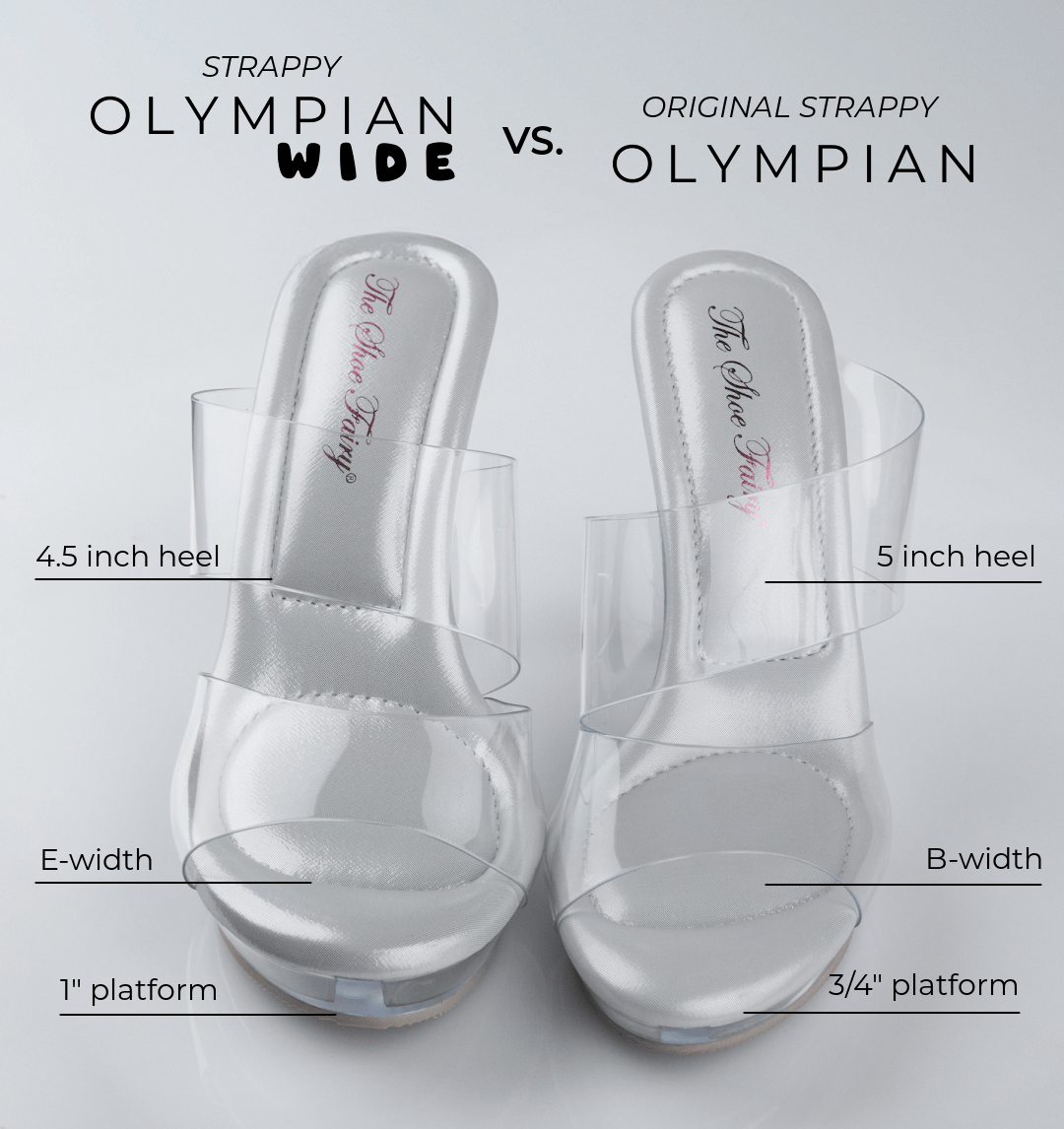 Strappy Olympian Wide