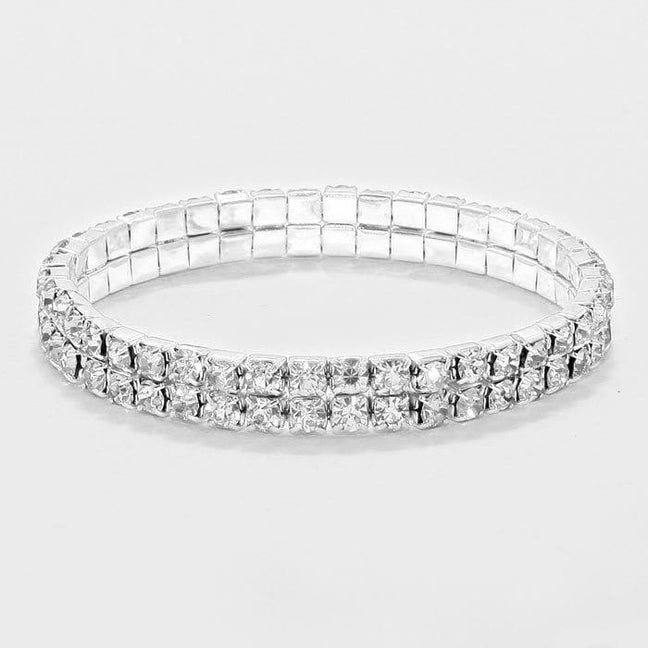2 ROW STRETCH BRACELET