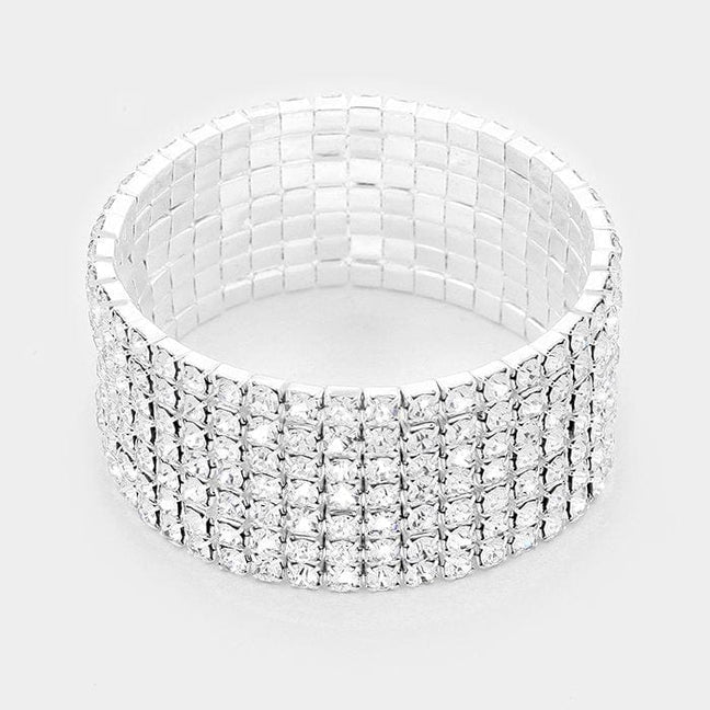 7 ROW STRETCH BRACELET