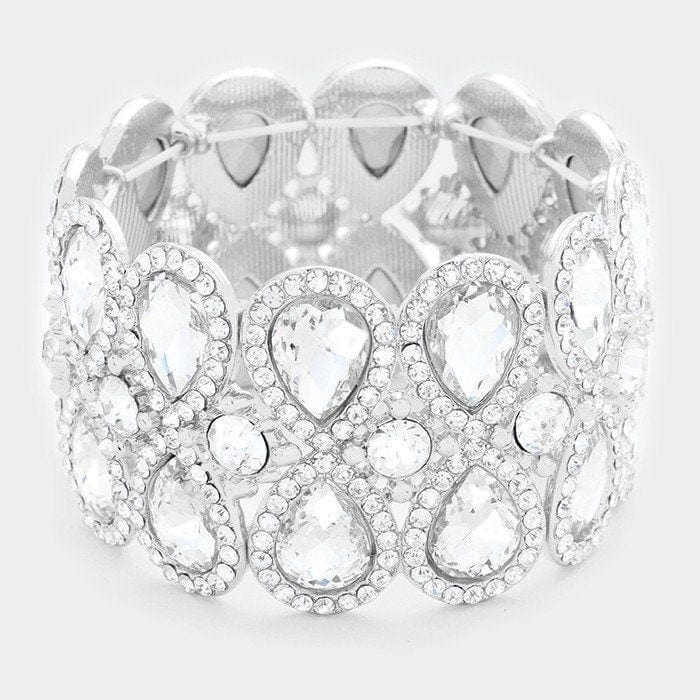 Thick Tear Drop Bracelet