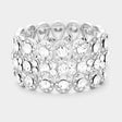 CLEAR INFINITY BRACELET
