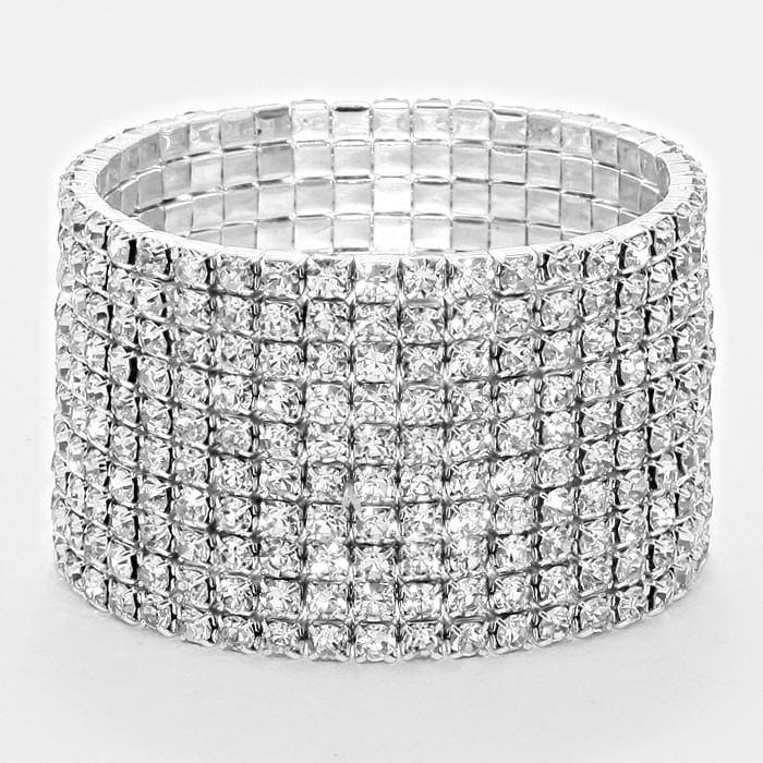 10 ROW STRETCH BRACELET